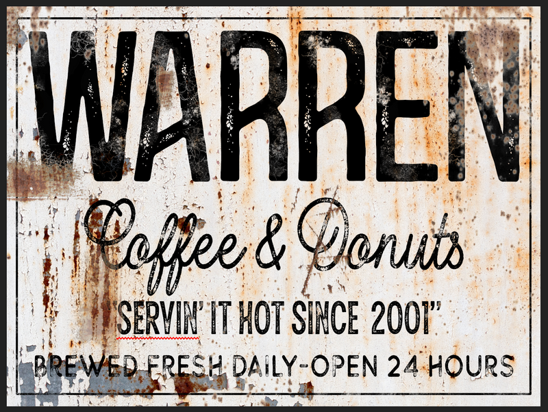 Custom Order - Warren Coffee & Donuts