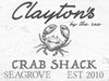 Crab Shack  - Personalized Beach Name Sign