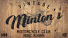 Vintage Motorcycle Club- Personalized Motorcycle Sign