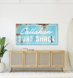 Surf Shack  - Personalized Boho Beach Name Sign